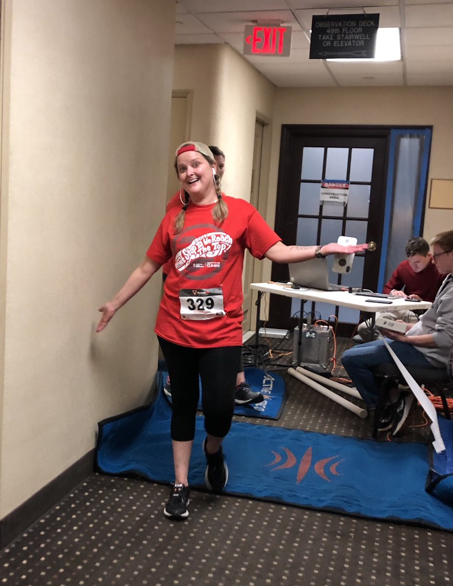 4 Years, 2 New Lungs, 45 Floors Team Slow and Steady 2019