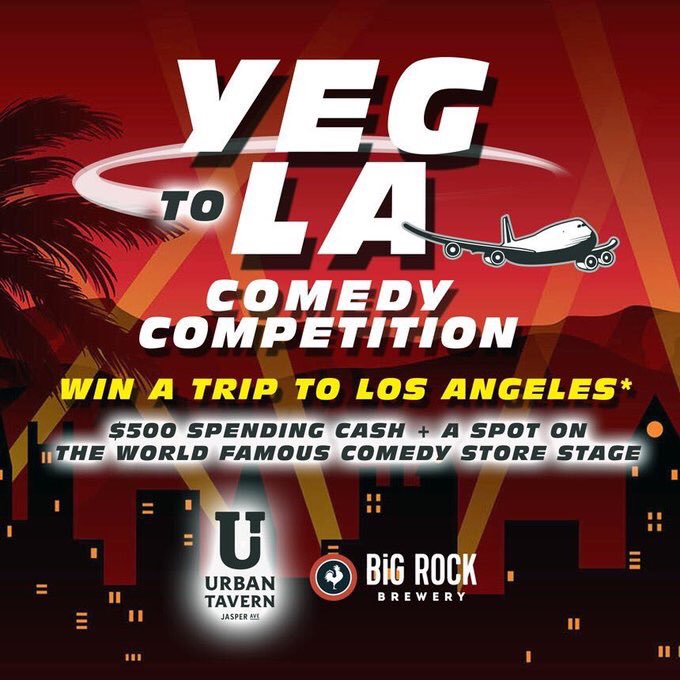 The kids are competing for a trip to Los Angeles tonight at <a href="/UrbanTavernCmdy/">UrbanTavernComedy</a>. Show starts at 8 PM.

Be there a bit early to get a seat. <a href="/RyanTheShort/">Ryan Short</a> is hosting.
🎤🔥🔥🔥

#YEGdt #YEG #Comedy