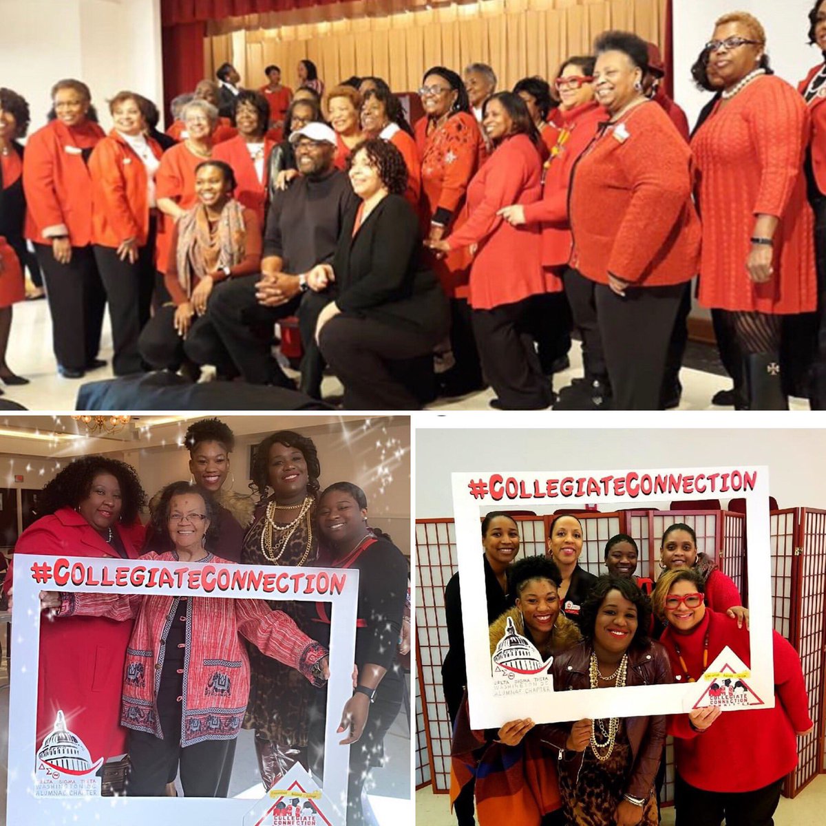 easternregdst's tweet image. February is #CollegiateConnection Month.  #TheEast celebrations included @dst_betaiota1937 attending @wdcacdst Collegiate Connection event and Mid Hudson Valley Alumnae Chapter. and @dst_omicronkappa fellowshipping together #CommittedBeyondCollege #JoyinOurSisterhood