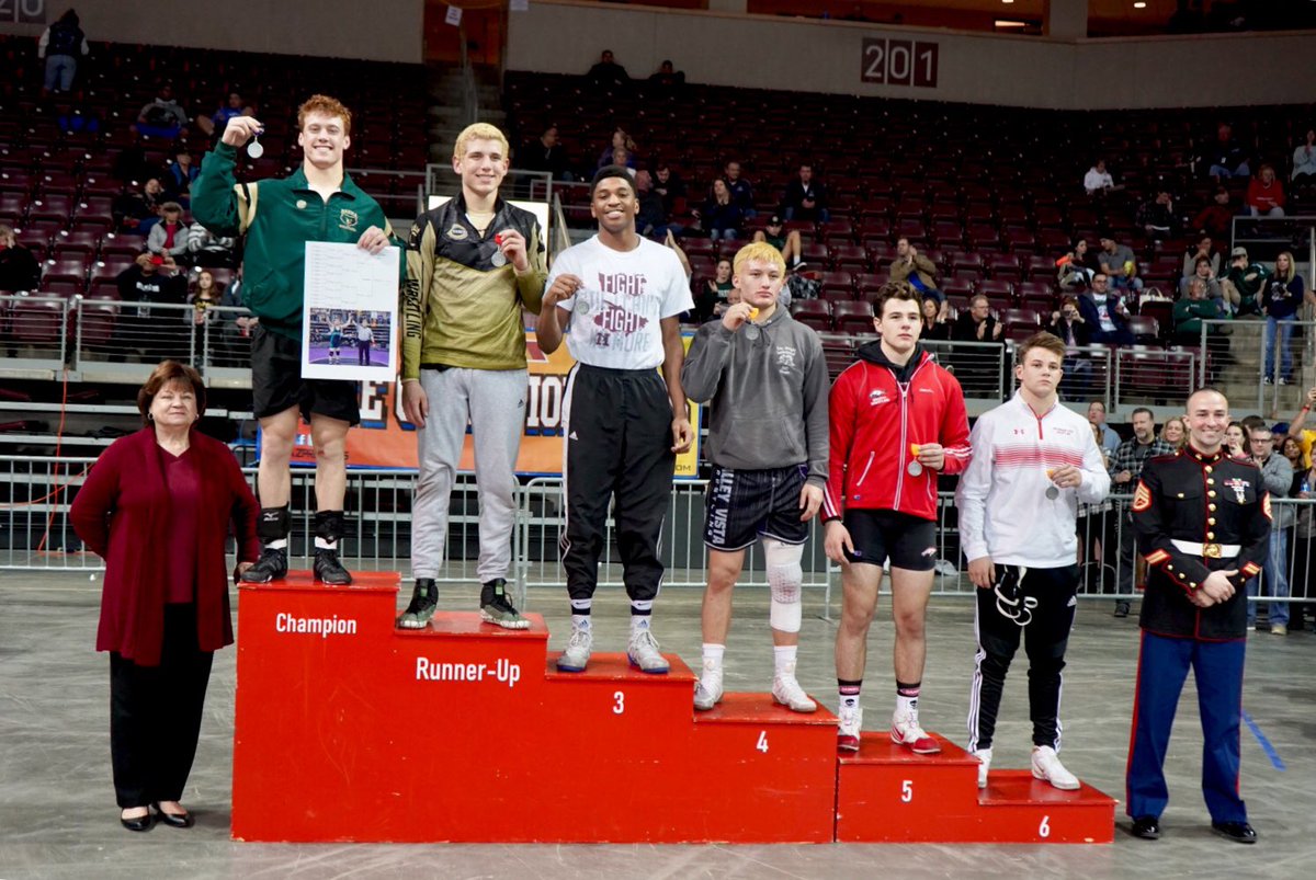 BashaWrestling's tweet photo. Outstanding Job Basha Wrestlers!
STATE CHAMPION Alex Rodriquez!
STATE CHAMPION Joe Carey!
RUNNER UP Dylan Quinn! https://t.co/2UC4mDPskE
