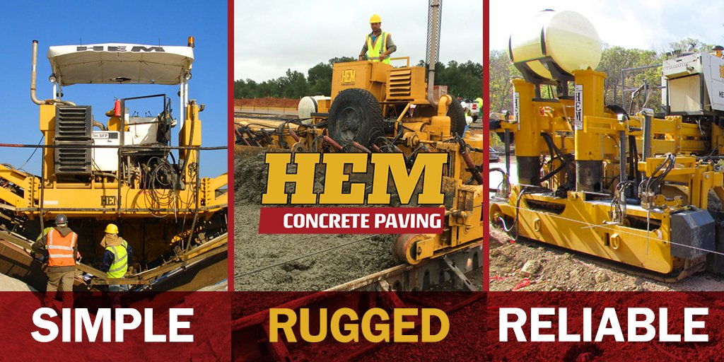 HemPaving's tweet photo. Looking for a #slipformpaver or form riding paver? Check out our remanufactured inventory. https://t.co/P6S4zCaiEl https://t.co/O6vyCXxWbr
