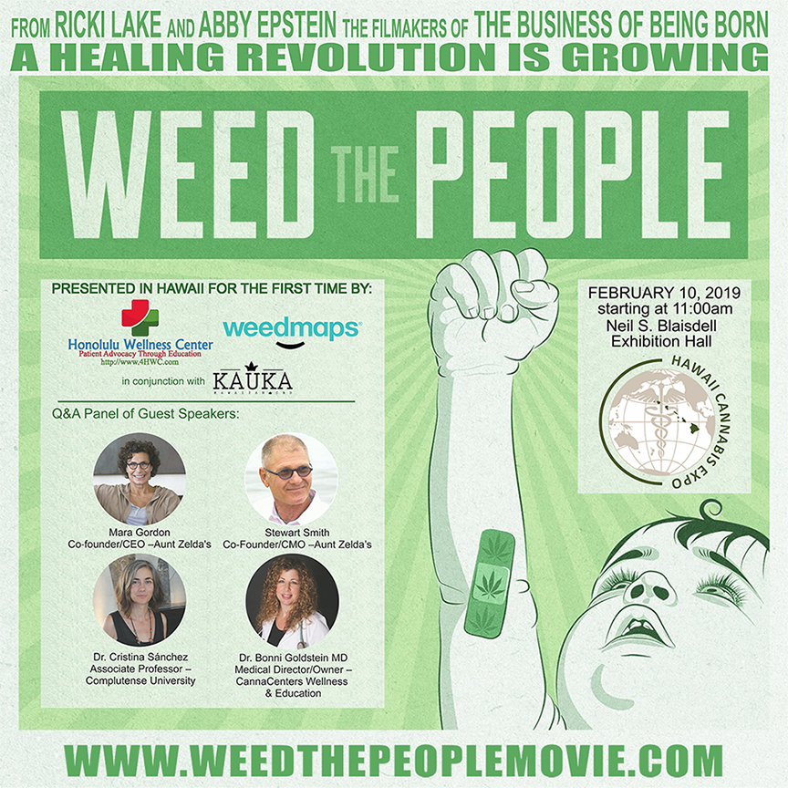 DrPuff_theMD's tweet photo. Happening today at the #HawaiiCannabisExpo With @MaraBG  of @AuntZeldas @BonniGoldstein #StewartSmith and #CristinaSanchez #Hawaii #Cannabis #Expo #LegalizeIt https://t.co/Xsdy5hzdIX