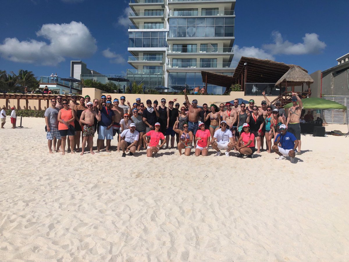 MatlenSilverCEO's tweet photo. Here is the record breaking group. What a week! #mavericks took #Cancun. We shared ideas and learned from each other. Never forget the secret is the bond that you have. This is your team and your journey. #yougotthis #beyou 2019 will be bigger and better. https://t.co/9HeAMGxD4I