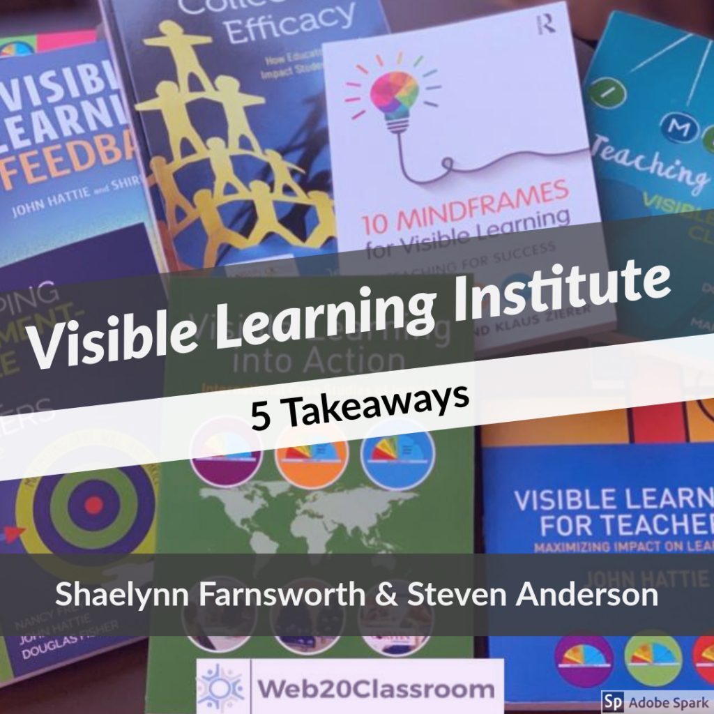 shfarnsworth's tweet photo. New Post: Top 5 Takeaways from Visible Learning Institute with John Hattie with @web20classroom #CaliforniaVL @corwinpress https://t.co/d8jQdSW2R8 https://t.co/FXRMuM1cWP