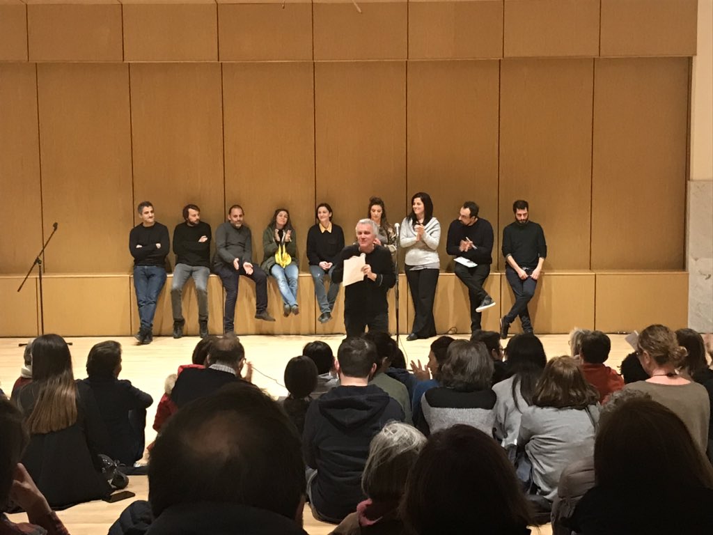 Tra le guide dei gruppi del Purgatorio Alessandra e Alessandro di <a href="/ProgettoDemoni/">Progetto Demoni</a>, Nadia, Andrea e Anna di IAC, gli attori del #TeatrodelleAlbe, per la messa in scena di Purgatorio, la co-produzione <a href="/Matera2019/">Matera2019</a> e <a href="/ravennafestival/">Ravenna Festival</a>.