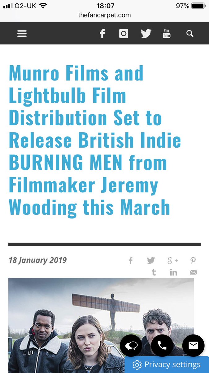 thegeoffmills's tweet image. Look out for this film @BurningMenFilm  Great hit at Berlin Film Festival @thefancarpet #BurningMen @markjmelvin