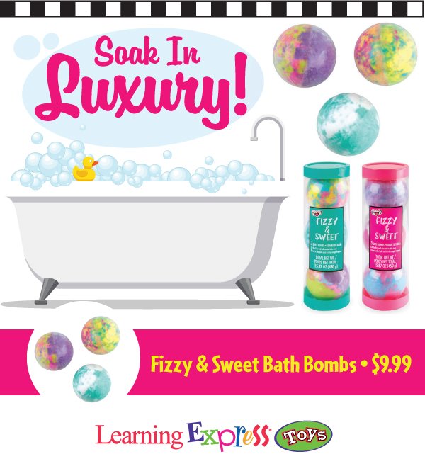 LECypress's tweet photo. Settle in for a Good Soak!  #LearningExpressToys #BathBombs #ValentinesDay https://t.co/VShJHaA1qz