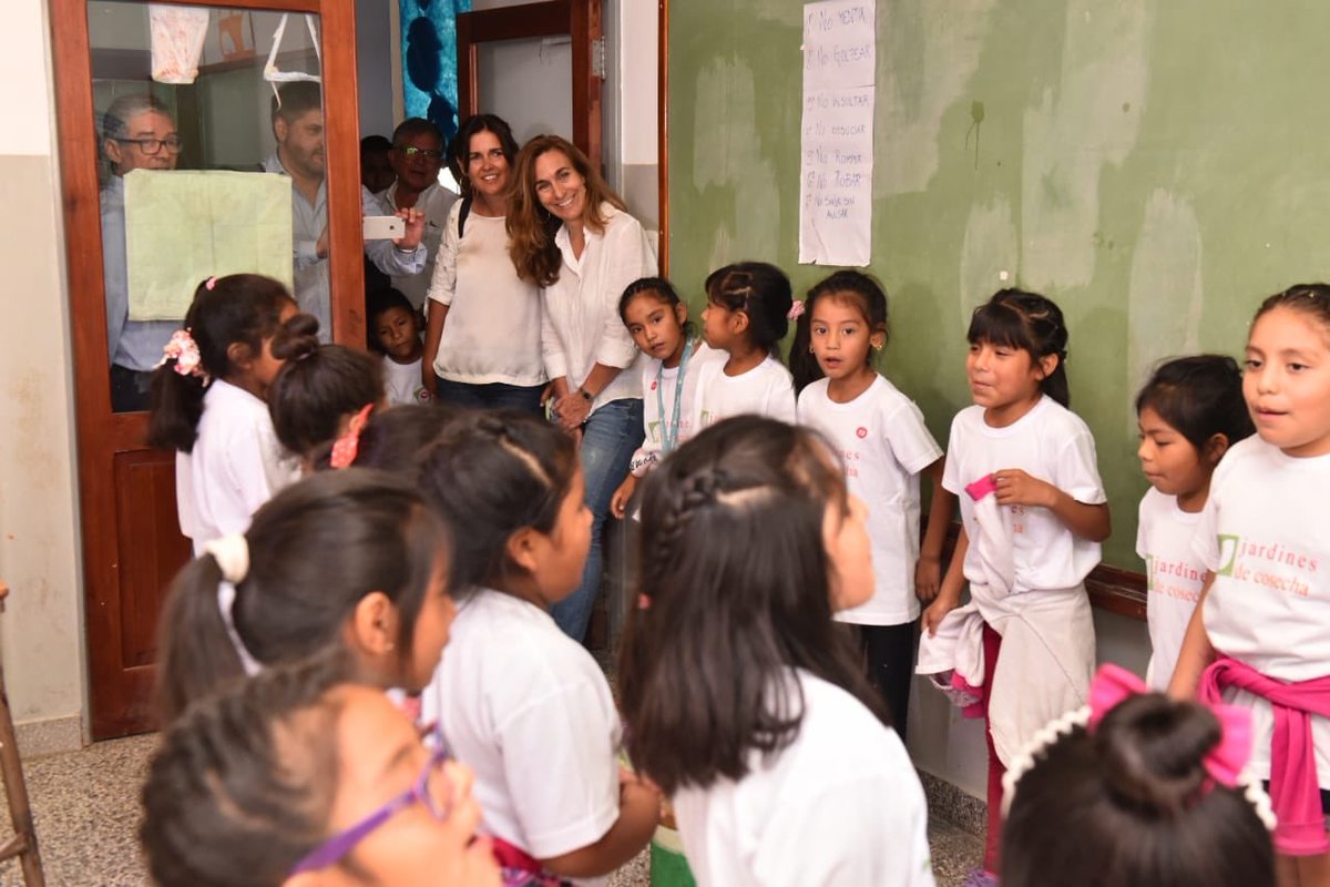 Estuve los Jardines de Cosecha y Porvenir de la Cámara del Tabaco compartiendo una jornada con los chicos. Más de 1400 niños participan en los programas de erradicación del trabajo infantil. #salta #niños #noaltrabajoinfantil #hayfuturo