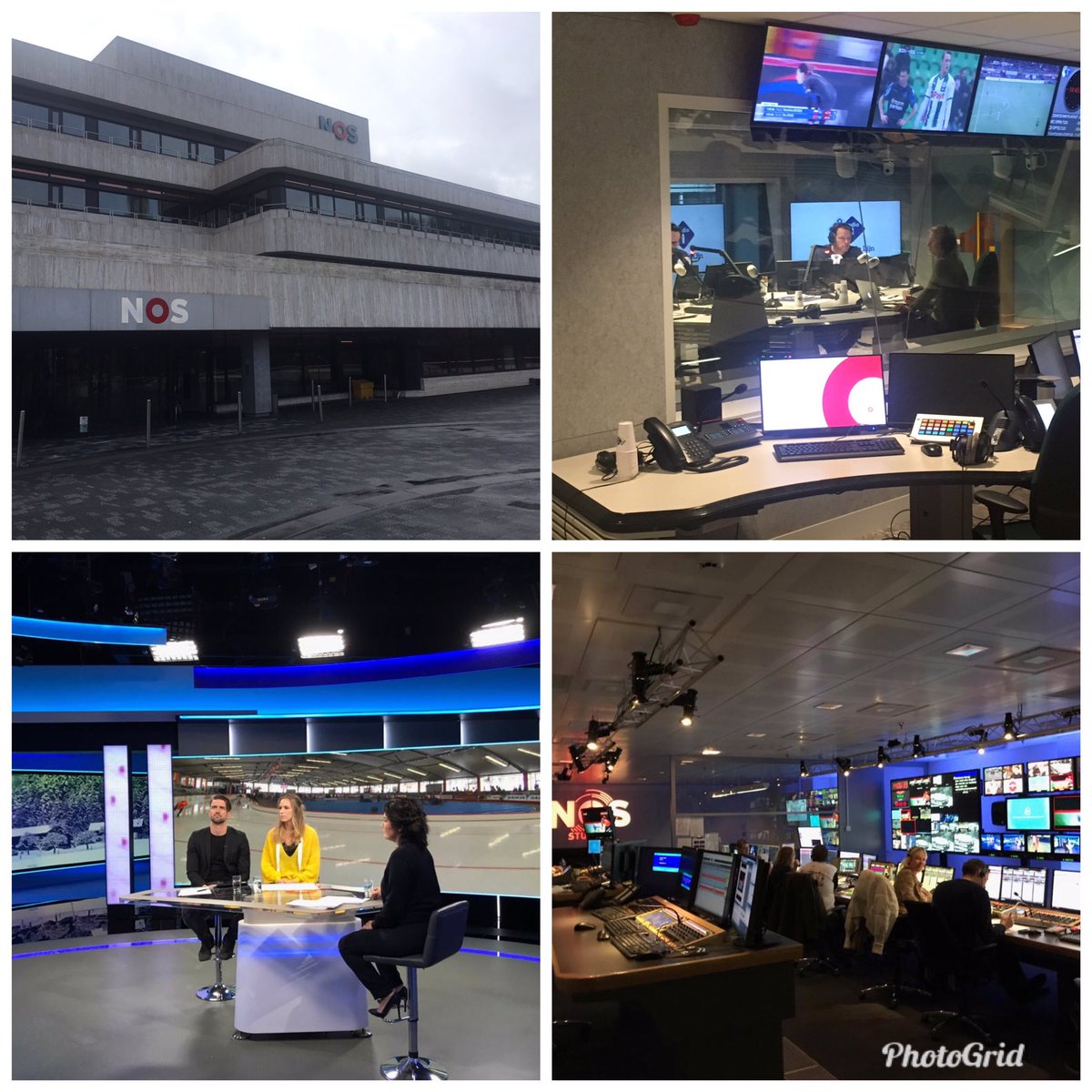 In december tijdens het NK-afstanden in Thialf door Jeroen Stomphorst uitgenodigd om bij NOS Studio Sport een kijkje achter de schermen te nemen. Erg interessant om te zien hoe beeld en geluid worden samengesteld en uitgezonden. Dank aan <a href="/stomphorst/">Jeroen Stomphorst</a>. Met <a href="/dcmfischer/">Daniel Fischer</a>.