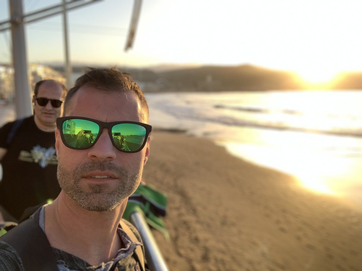 TomyCant's tweet image. Las Palmas, playa de Las Canteras. #SDRCamp
