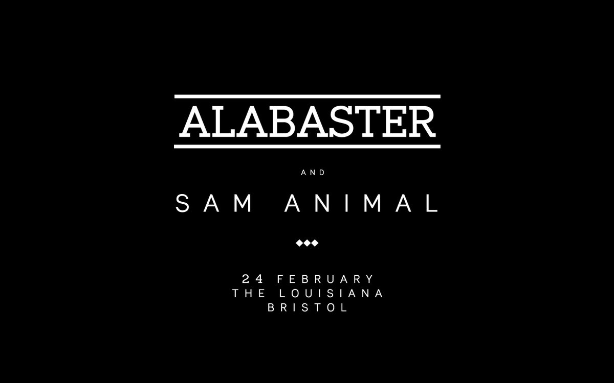 We are thrilled to announce our first show! 24th Feb at @LouisianaBris in Bristol. We'll be sharing the stage with the titan that is Sam Animal. We'd love to see you there x #firstshow #bristolmusic #livemusic