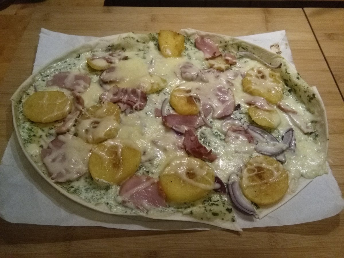 Flammkuchen "Winter-Art" \o/