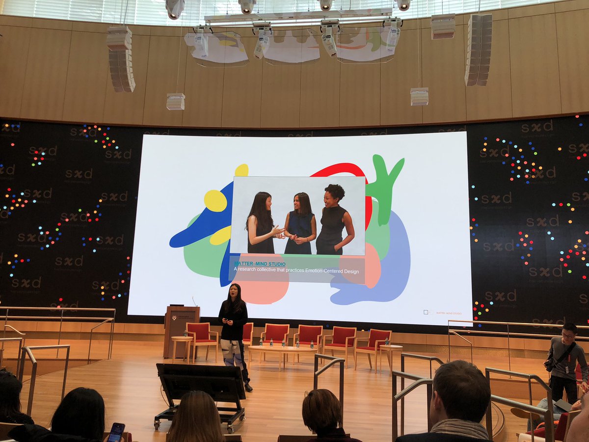 Next up, <a href="/tong_lillian/">Lillian Tong</a> of <a href="/_MatterMind/">Matter-Mind Studio</a> Stufio, which explores emotion-centered design. Exploring the spectrum between emotion as accessory vs as function.

(I feel like films, music, and art can all be seen as emotional tools/products)