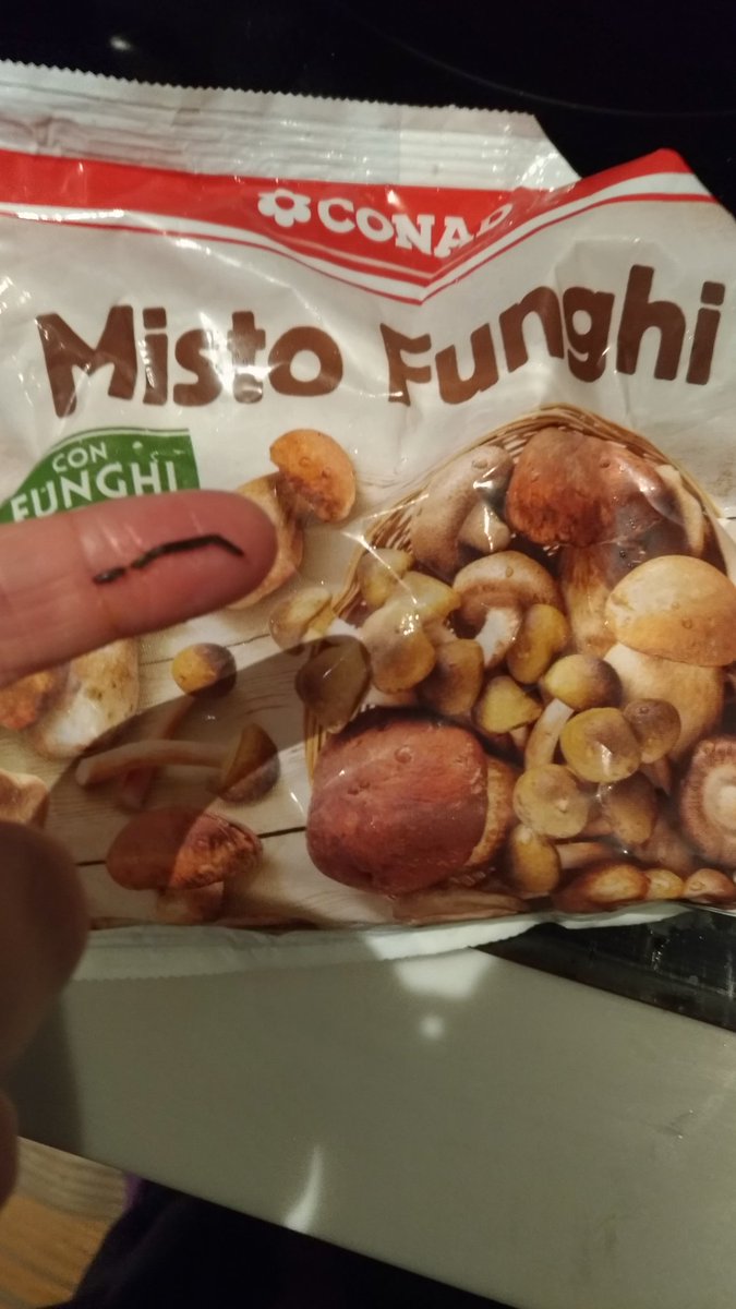albertini_v's tweet photo. @Conad nel vostro misto funghi surgelato trovo terra e aghi di pino. Prima di surgelarli, magari lavateli https://t.co/C92HhFeGFW