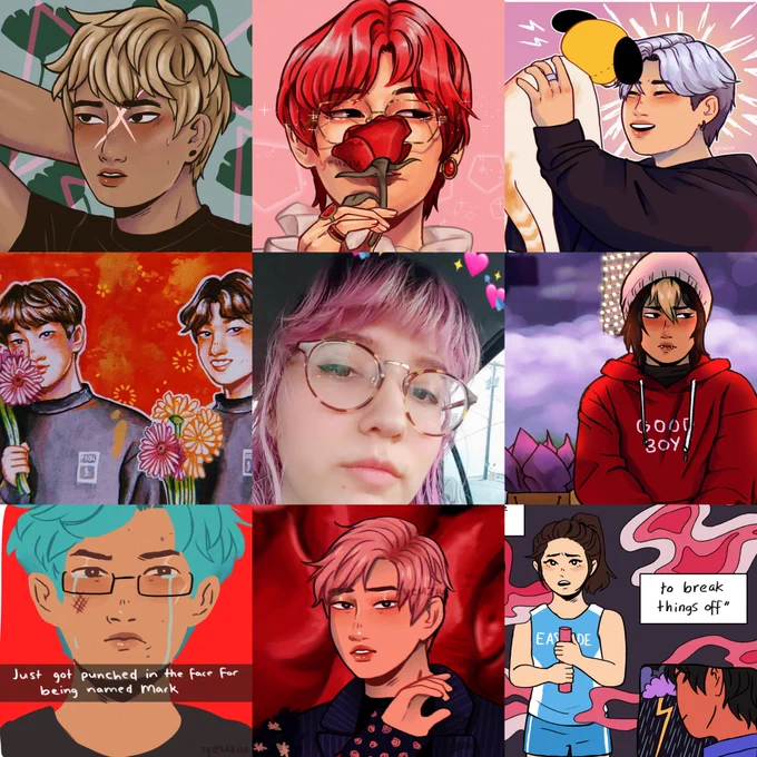 first time I had more digital art than traditional ✌ #artvsartist 