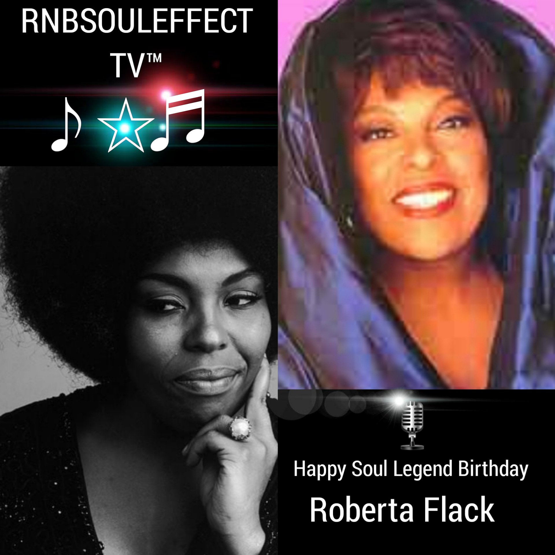 Happy Soul Legend Birthday Roberta Flack 