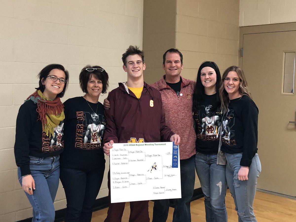 peyton_mayer2's tweet photo. So so so proud of my little brother! I have loved every second watching him wrestle! Love you bunches Blainer ♥️ @Blainemayer106 https://t.co/aNNUXsDibZ