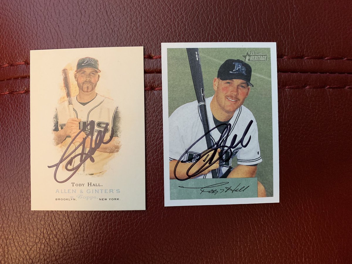 memorabiliaddy's tweet photo. #TobyHall #RaysFanFest #RaysUp #baseball @MLBNetwork @MLBONFOX @MLB @RaysBaseball @FOXSportsRays #IPS #Autograph #Autographs #Autographed #AutographCollector #AutographCollection #ClassAct #GreatGuy #ThankYou #IPSSuccess https://t.co/ncBsT1bgrz
