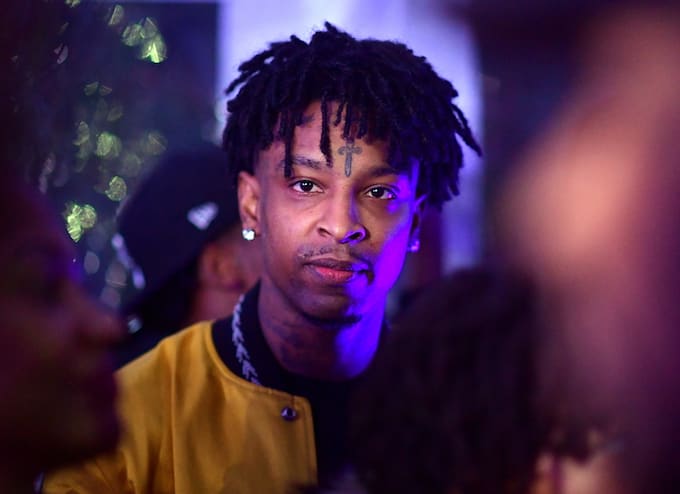 Complex's tweet image. 21 Savage's co-manager says the #Grammys won't release tickets to his mom so she can attend on his behalf trib.al/10cvmA3