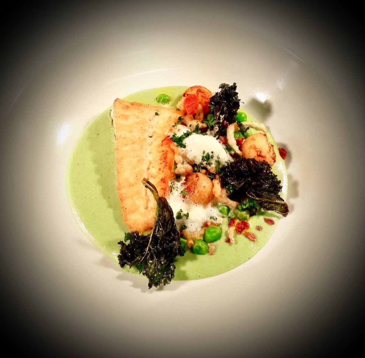 Two dishes from our exciting new menu.