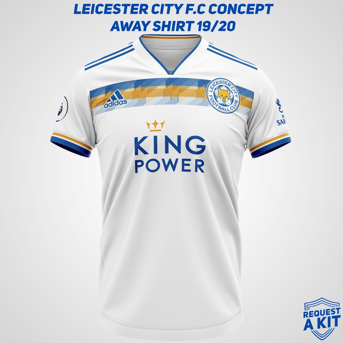 leicester city football kit