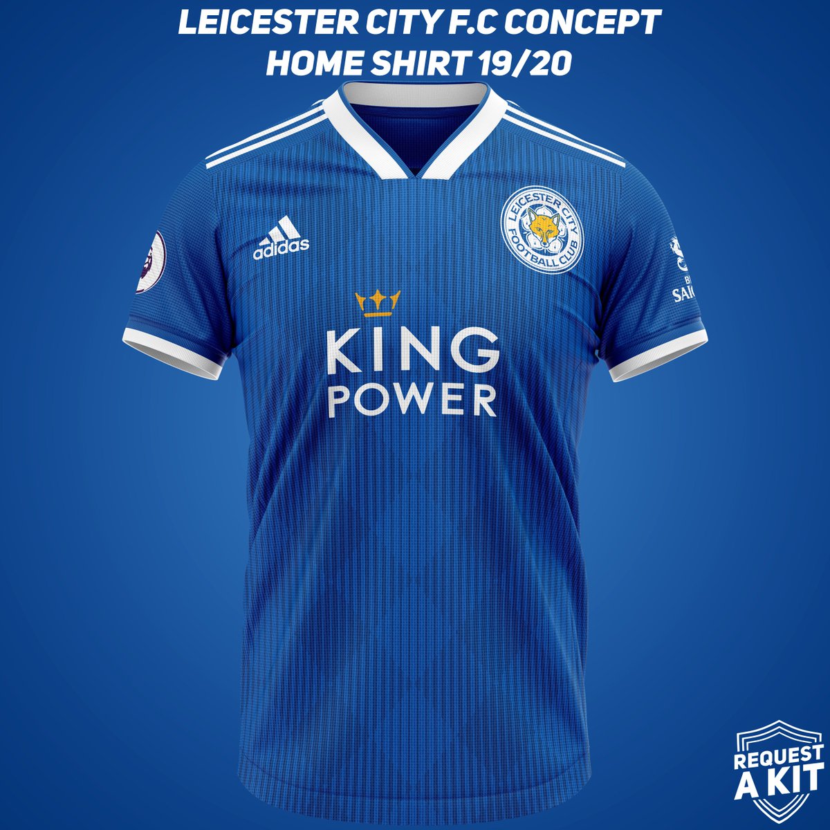 leicester city football kit