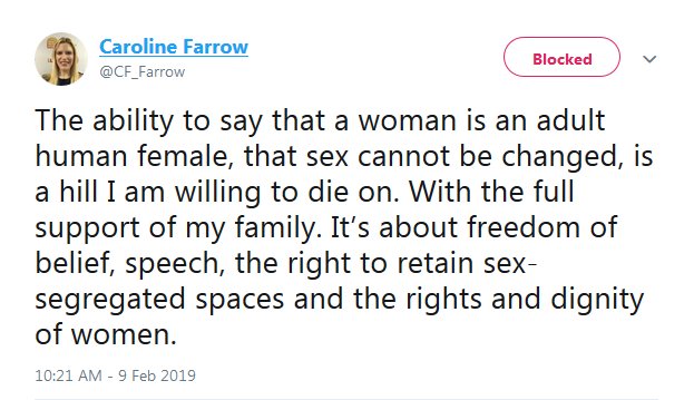 And the terms used for “biological sex” are thoroughly gendered terms, anyway. They insist that “male” is biological while “man” is gendered. That is unless they attempt to claim both are biological and try to run trans people off their identities altogether.16/n