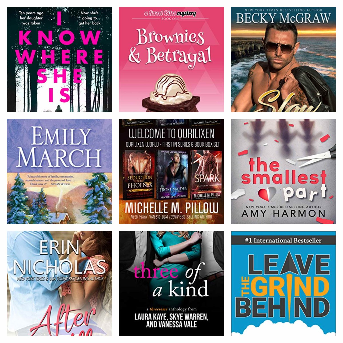 😍😍📚 AMAZING #book #deals today by SUPER TALENTED #authors <a href="/MichellePillow/">Michelle M Pillow, Romantasy Author</a> <a href="/laurakayeauthor/">Laura Kaye 📚</a> <a href="/skye_warren/">Skye Warren</a> @IamVanessaVale and <a href="/ErinNicholas/">Erin Nicholas</a>!! Just posted @ ereaderperks.com/latest-ebook-d… Hope you find new favorites here! ❤️