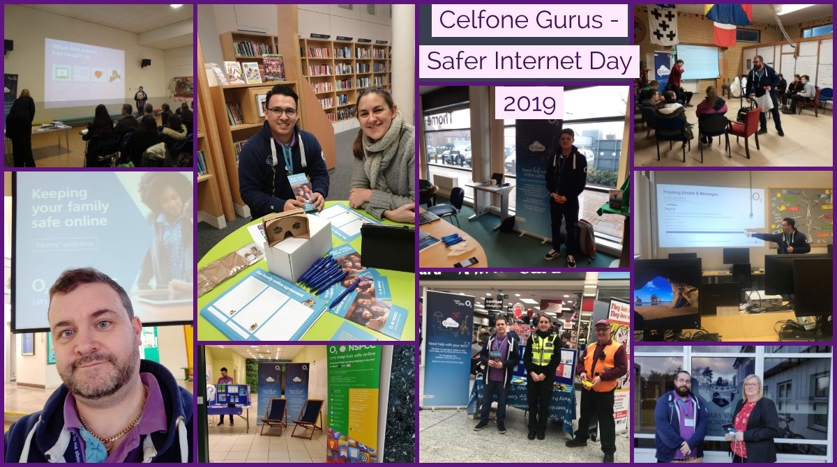 CelfoneGuru's tweet image. It was a busy week for our #o2Guru team, delivering our online safety message across 9 different sessions, in Doncaster, Kettering, Loughborough, Boston, Skegness, Market Harborough and more! Supporting #SaferInternetDay2019 with more to come during the half term! @celfonefamily