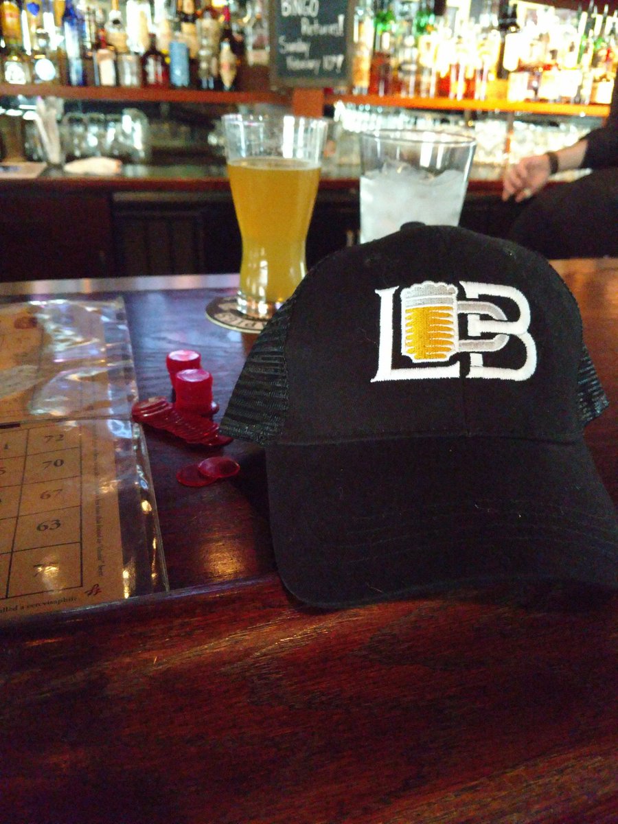 Pooley_182's tweet photo. Off to a good start here at @CraftsmanTandT for Beero Bingo with @LakefrontCary I won a hat on the first bingo of the year. #BingoPro https://t.co/BMq89B75vJ