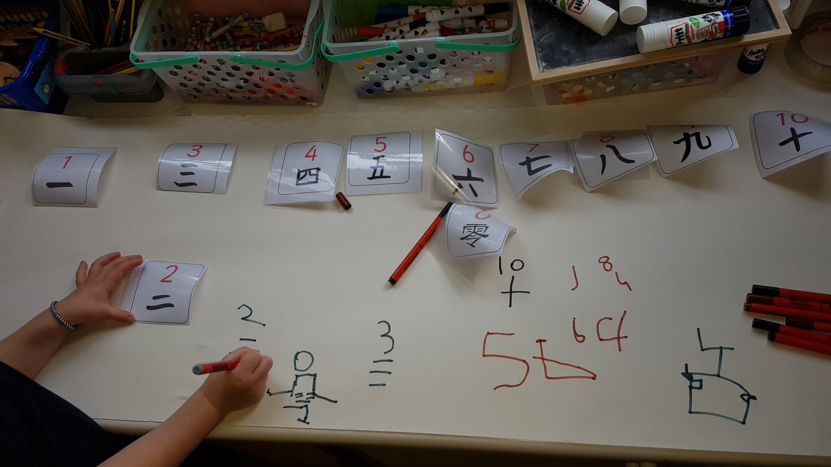 Hendrefoilan's tweet photo. Writing numbers to 10 in Mandarin, playing pairs and sequencing ordinal numbers in the Animal Race cards. #ChineseNewYear #hdfpRec https://t.co/nRgZdRXEe4