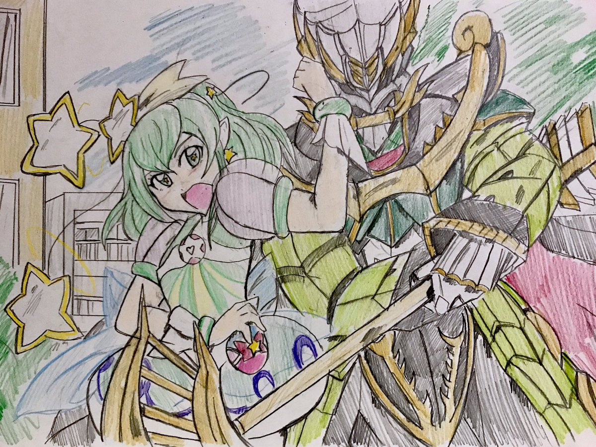 イゴまる リクエストお断り Sur Twitter エリードロン対キュアミルキーです スタートゥインクルプリキュア キュウレンジャー