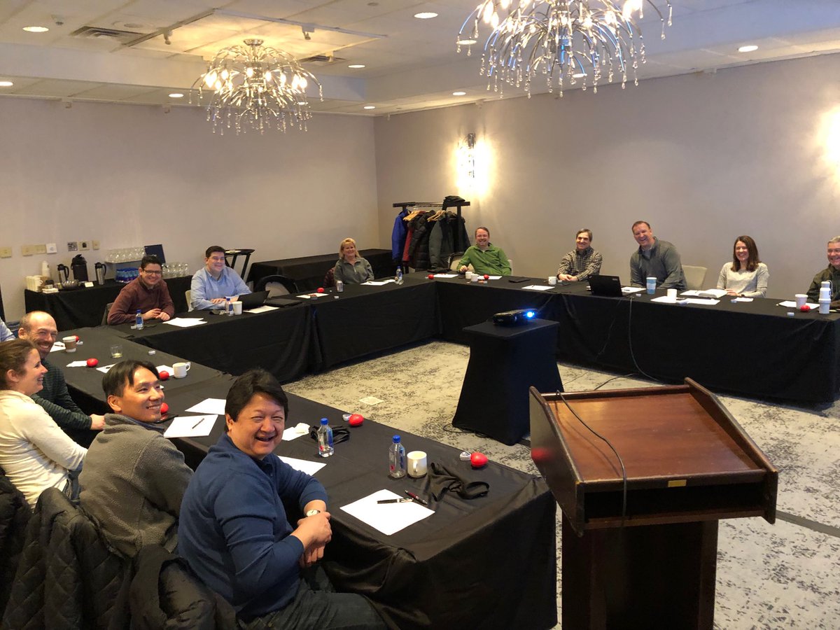 Hunkered down in a hotel for a snowy weekend. So blessed to work with such kind, talented, and dedicated leaders. 2019 leadership retreat..setting the stage for a phenomenal future! You inspire me!!