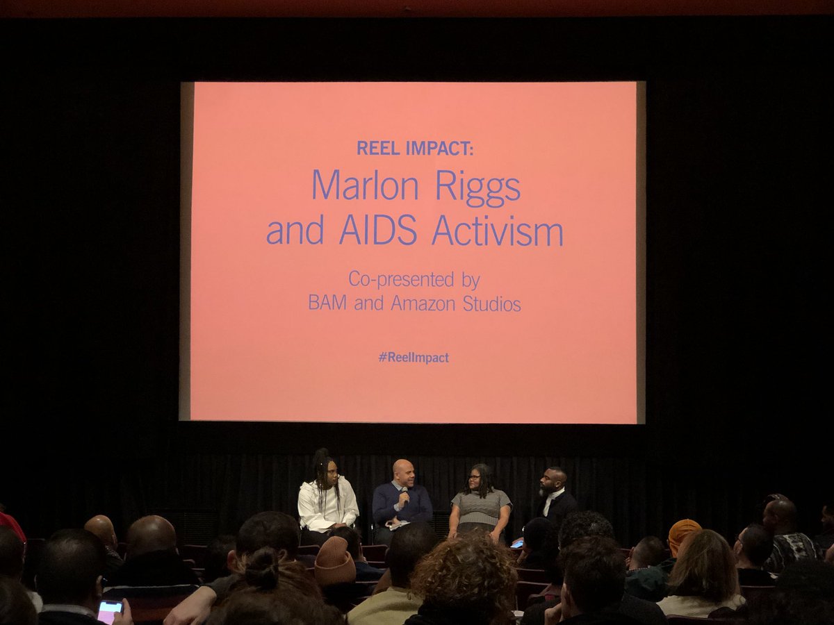 “The work of #MarlonRiggs has helped us to get where we are today in the fight against AIDS.”

Our #ReelImpact panel celebrates Riggs’ vital work following a screening of ANTHEM + AFFIRMATIONS + NON, JE NE REGRETTE RIEN