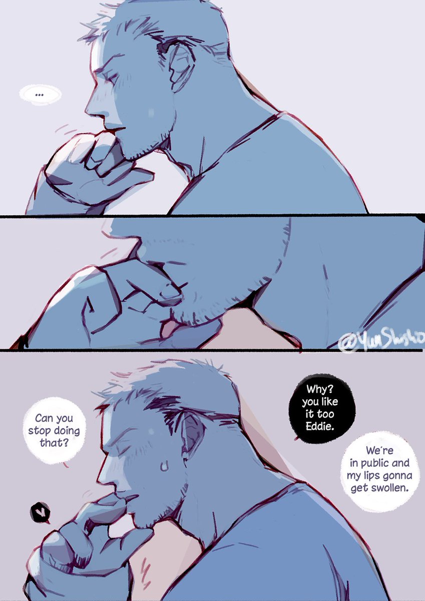 yuushishio's tweet photo. Venom know how to touch Eddie in public. 🖤 https://t.co/GX5iB8l3lx