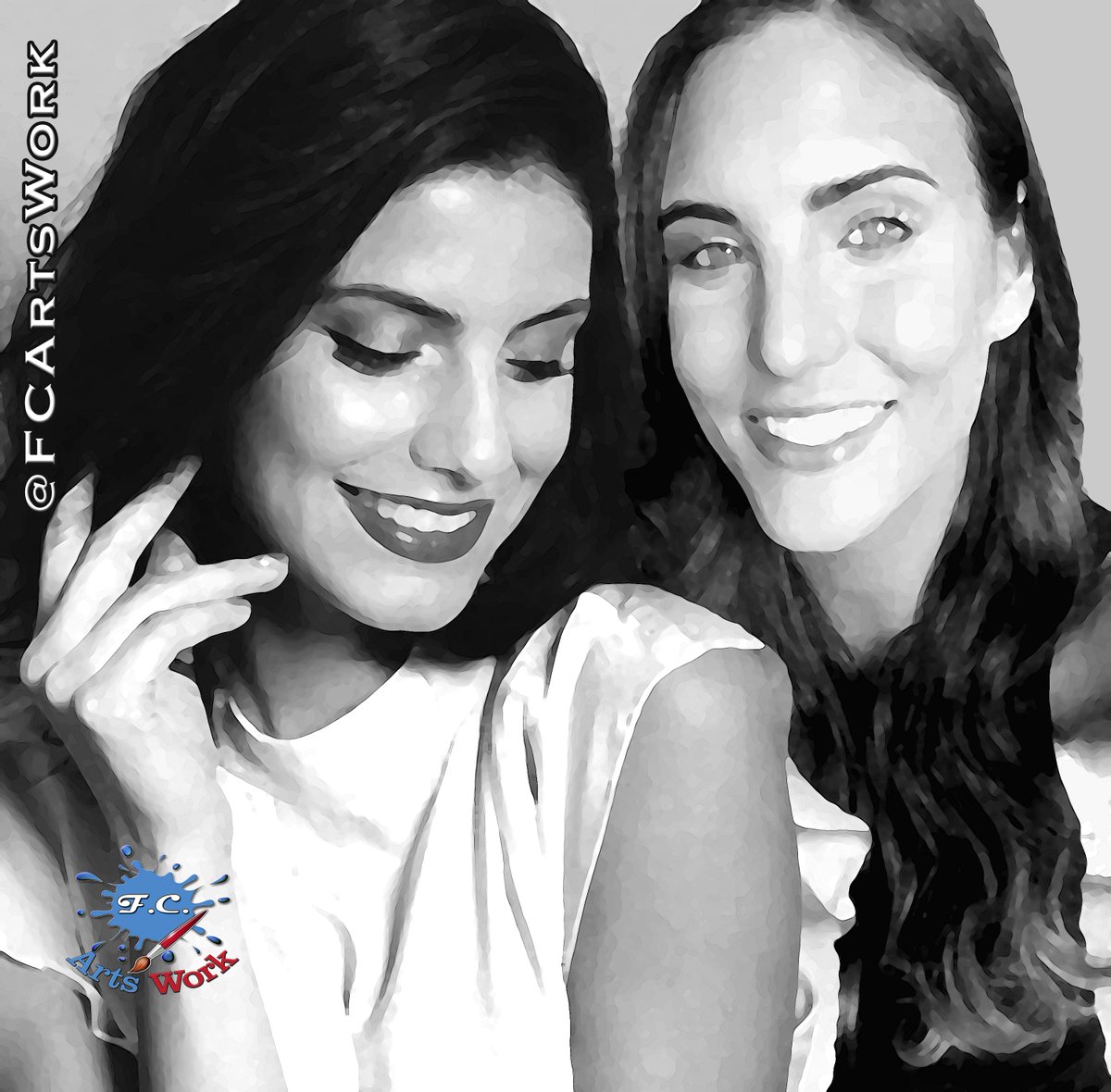 FcArtsWork's tweet photo. @jessicapalhetaa Olá Jessica, poderia ajudar a divulgar meu trabalho com artes? Agradeço-a! @barbara_lopez21 @macabeso 
#Juliantina #Juliantiners #JulianayValentina
#AmarAMuerte #ArteJuliantina #fanart #Juliantinas #Juliantinafans #JuliantinaBrasil https://t.co/vEPykHSoME