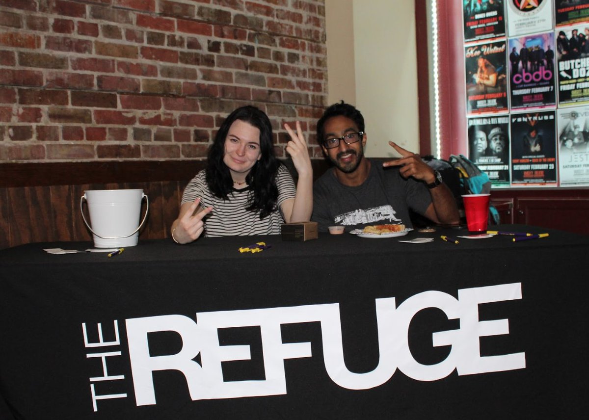 Can we get another hand clap for these two?! Courtney &amp;  Lee pulled off the greatest party possible! We had 300 people in The Varsity last week &amp; we hope each one of you join us tonight as we continue out series A Beautiful Beginning &amp; talk about how marriage isn't for you...