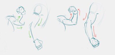 Drawing poses using the gesture drawing method by nakama-yasukata on tumblr!!