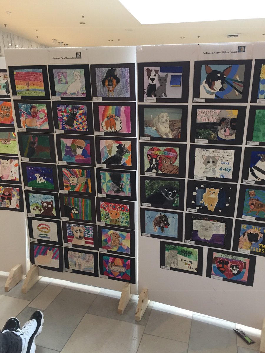SPESgreenArt's tweet photo. So much great art work and for such a great cause! Thank you MDSPCA...@visualartsbcps @MDartED @spes0310 @MDSPCA #kindness4Paws https://t.co/pybqxHoGIs