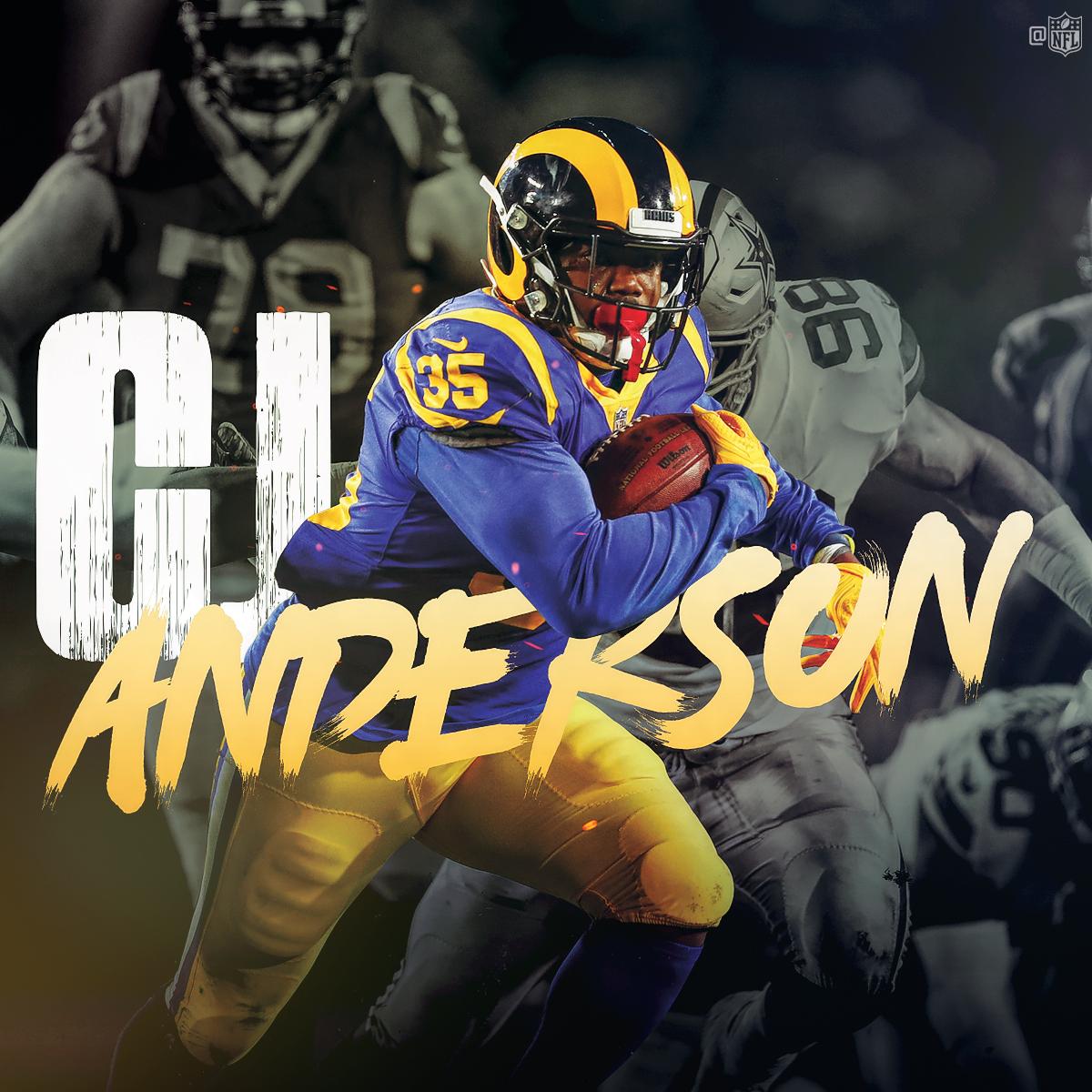 NFL on Twitter: “Happy 28th Birthday to @RamsNFL RB @cjandersonb22! 🎉…
