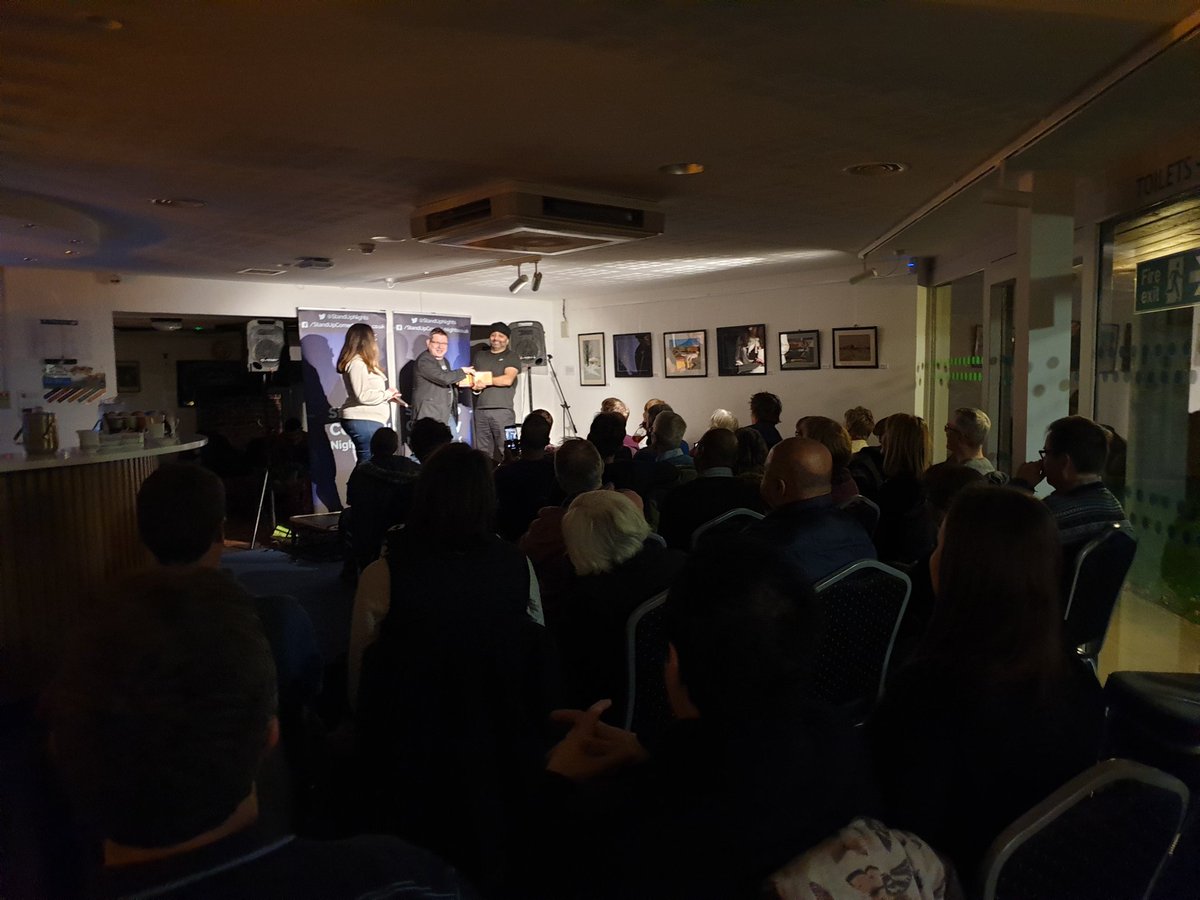 ClaireBoyles's tweet image. Audience in tears at @StueyTurner finale with a game audience volunteering @CompassComedy #comedy #London