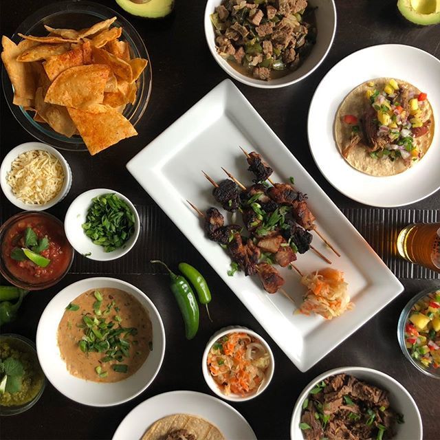 SarapDetroit's tweet photo. Best of both worlds: Mexican and Filipino food! Doing some recipe testing for our pop-up with @senors_llc at @urbanrestbrewing on Feb. 22. We’re creating some special dishes just for this pop-up such as Bicol Express queso and Filipino BBQ carnitas #fili… https://t.co/vRyd8Kb5t9 https://t.co/XoPAWYCr09