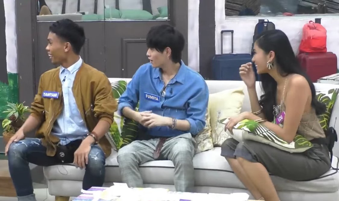 RiAhTwo's tweet photo. Stay solid you 3! --- Lou, Fumiya, Yamyam

#PBB8Batch2SecondEviction https://t.co/Da7sgjpQI7