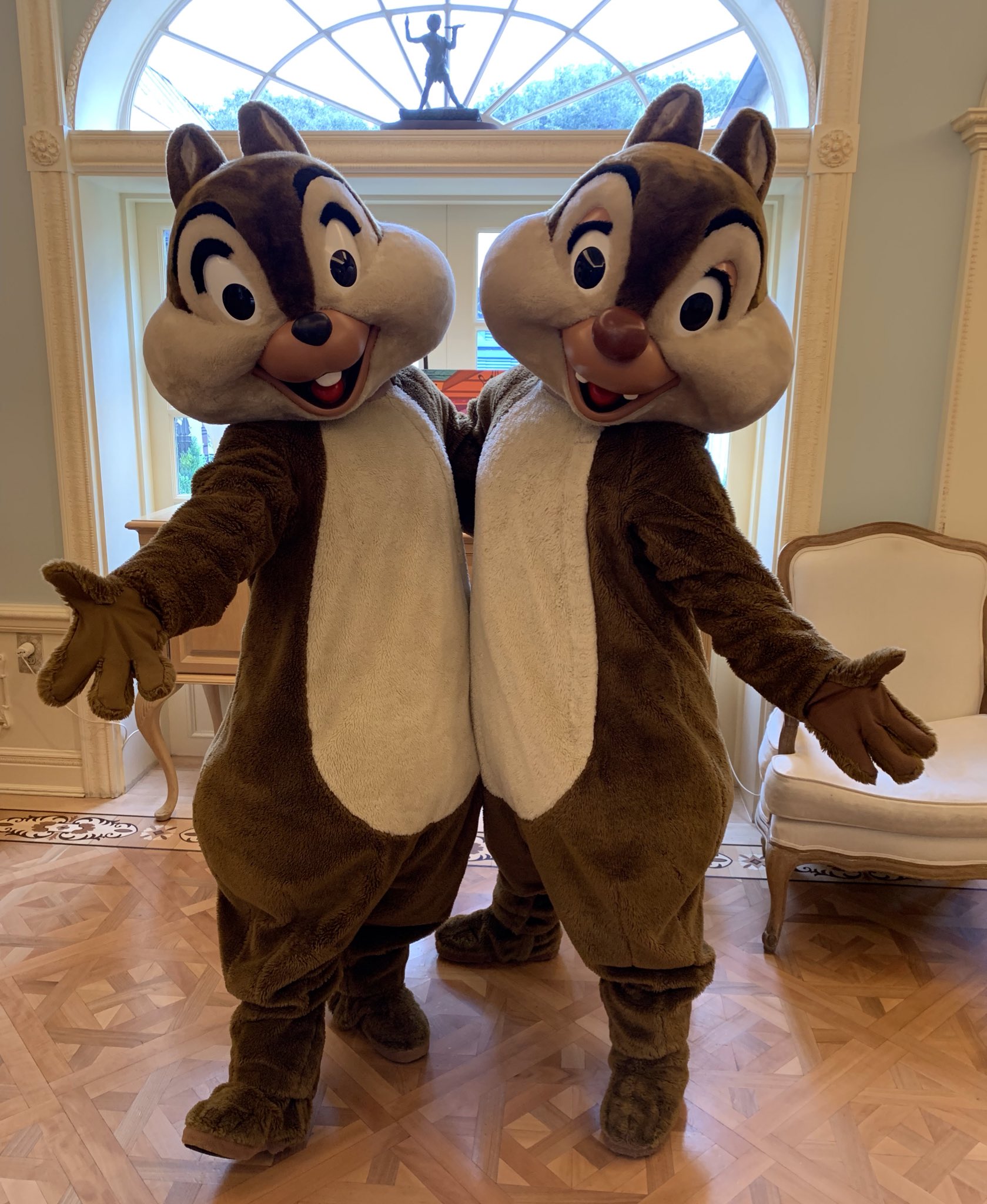 360 Of Disney Chip And Dale Visited Club33 Today At Disneyland Dlr Chipanddale Club33disneyland チップ デール チップとデール T Co X0ken1umxz Twitter