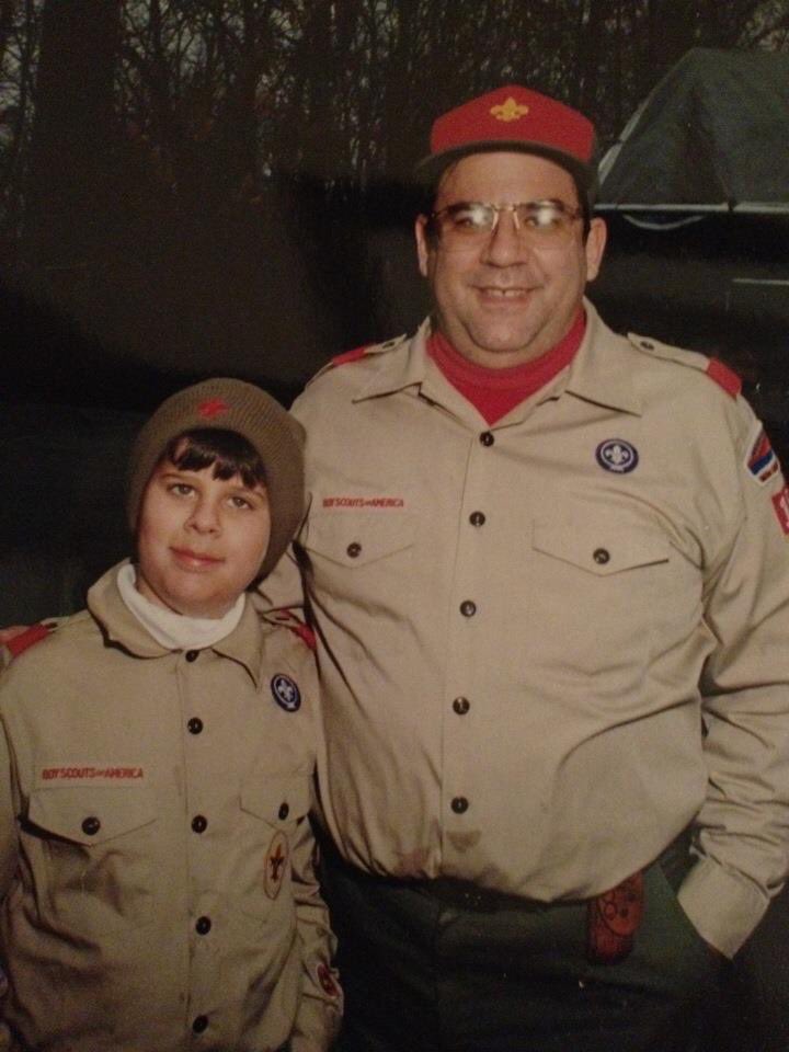 nutcracker88's tweet image. BSA now 109! 3 generations of Strengers in Scouting!