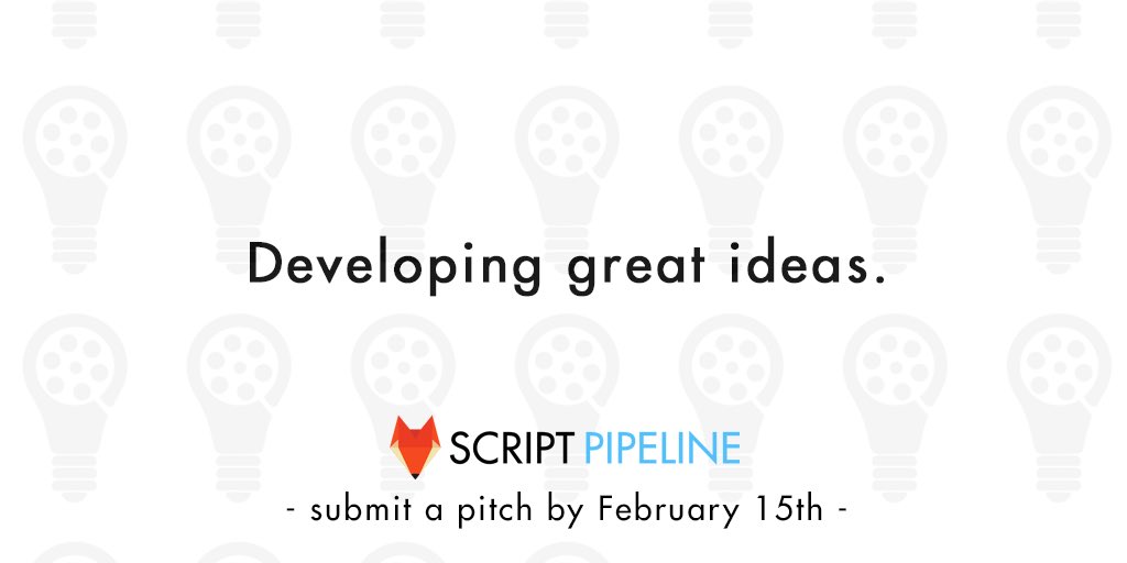ScriptPipeline's tweet photo. The new seasons are now open.
Added for 2019 - ALL entrants receive general feedback on their pitch.
Register by Friday for a reduced entry fee:
#MovieIdea: https://t.co/p4CAknrd3h
#TVIdea: https://t.co/aRWRRmv58h https://t.co/jAIZo0CR13