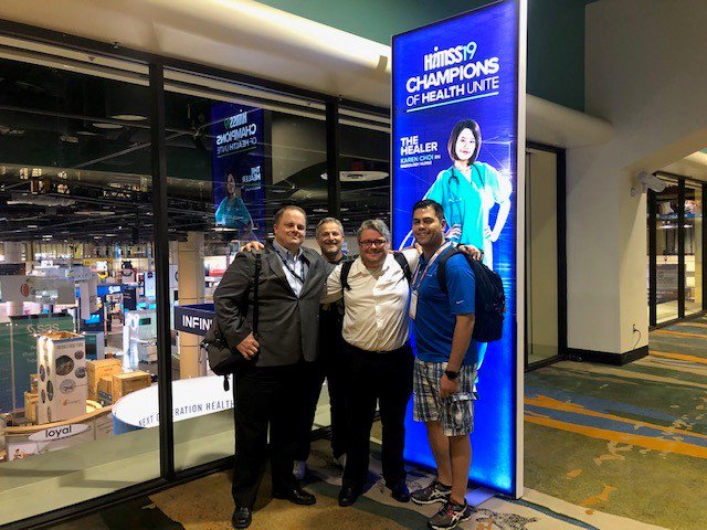 Meet some of our champions of health attending #HIMSS19. Stop by any of our three locations to say Hi! <a href="/maddenfm/">Wes Madden</a> <a href="/ShaneCurd/">Shane Curd</a> <a href="/carlaverion/">Carl Averion</a>
Schedule a meeting here: hubs.ly/H0gxMvC0