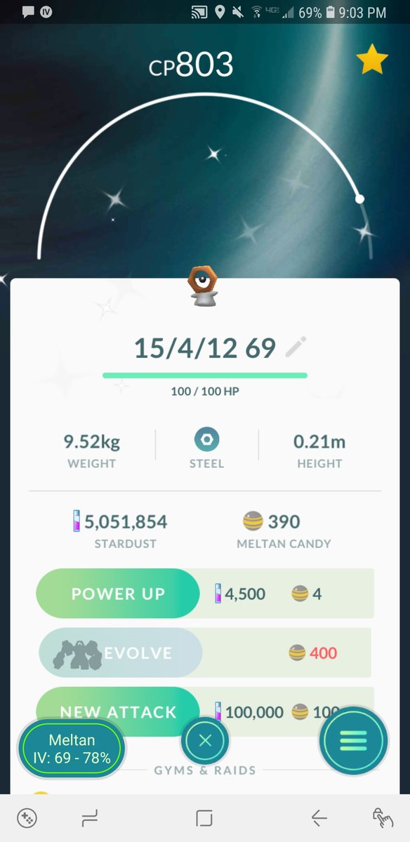 Siren_DT's tweet photo. Oh yea 🎉🎉🎉2nd box #shinymeltan #PokemonGO #Meltan https://t.co/gdmOheY3sT
