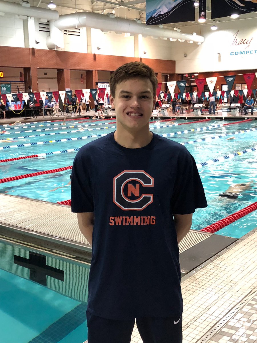 JPII_Swim's tweet photo. After finishing an impressive career at JPII with a 9th and 10th place finish in the state in the 200 IM and 100 breast...Austin Kinsler has committed to continue his swimming career at Carson Newman next year! @cnswim @JPIIAthletics Congrats!!! #GoKnights https://t.co/vGRxXkZwII