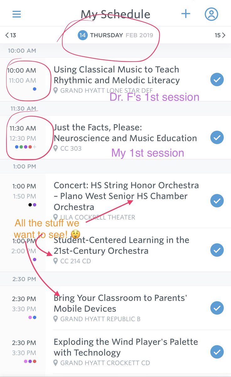 DocStrong26's tweet image. And this is all just on Thursday! @TMEA #TMEA2019 #hardtopick #musiced